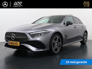 Mercedes-Benz A-klasse 250 e AMG Line | Panorama - Schuifdak | Trekhaak Wegklapbaar | Verwarmd Stuurwiel | Smartphone Integratie | Dodehoekl Assistent | Night Pakket | Klasse 3 Alarm
