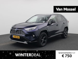 Toyota RAV4 2.5 Hybrid AWD Bi-Tone | HALF-LEDER | STOELVERWARMING | CAMERA | NAVIGATIE
