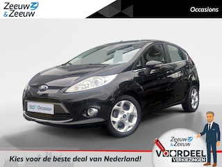 Ford Fiesta 1.25 Titanium | Climate | Cruise C. | Parkeersen. | Leder stuurwiel | Lichtmetalen velgen "
