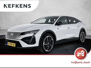 Peugeot 408 GT 1.6 Plug-in HYbrid 180pk Automaat | Navigatie | Achteruitrijcamera | Matrix LED koplampen | Leder/Alcantara | Handsfree Achterklep | Adaptieve Cruise Control | Parkeersensoren v+a | Keyless | Draadloze Apple Carplay / Android Auto | Armsteun | Stuurverwarming | Donker getint glas | 19" lichtmetalen velgen |