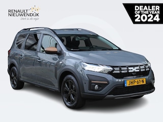 Dacia Jogger 1.6 Hybrid 140 Extreme 7p. AUTOMAAT / 14.000KM! / CAMERA / CRUISE / NAVI / CLIMATE / KEYLESS / PDC / PRIVACY GLASS / DAB / ARMSTEUN / APPLE CARPLAY / ANDROID AUTO / 16'' LMV
