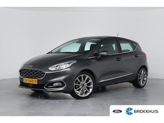 Ford Fiesta 1.0 EcoBoost Vignale | Adaptieve Cruise Control | Stoel & Stuurverwarming | Keyless | Camera | Navigatie | Parkeersensoren | B&O | Leder