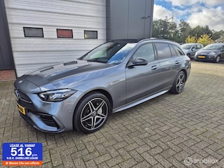 Mercedes-Benz C-klasse Estate 300 e AMG Line Pano Burmester Led