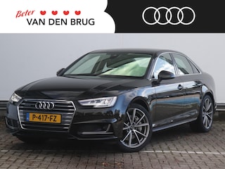 Audi A4 Limousine 2.0 TFSI S-Line Quattro 252pk | Trekhaak | 360 Camera | Stoelventilatie + verwarming | B&O | Leder Elektrisch | Adaptive Cruise | HUD |