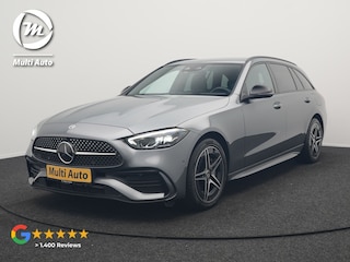 Mercedes-Benz C-klasse Estate 300 e AMG Line NIEUW MODEL Plug In Hybrid 313pk Dealer O.H PHEV | Adaptive Cruise | Camera | Alcantara Sportstoelen Verwarmd | Sfeerverlichting | Virtual | Blis | Navigatie | DAB |