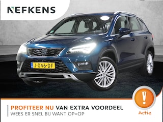 Seat Ateca 150PK Xcellence Intense | 1ste eigenaar | AppleCarPlay/AndroidAuto | Climate Control | Stoelverwarming | Trekhaak | 360'Camera | Glazen dak | LED lampen | Keyless | 18"LMV | AUTOMAAT | Isofix | Privacy Glass | Elektrische achterklep |