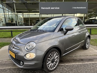 Fiat 500 0.9 TwinAir Turbo Lounge / Airco / Cruise Control / Parkeerksensoren. Achter / Navi / Radio / 16'' LMV /
