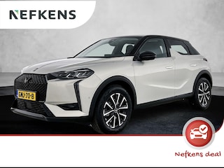 DS 3 1.2 Hybrid Performance Line 136pk Automaat | Velours/Alcantara Bekleding | Navigatie | Climate Control | Cruise Control | Camera en Parkeersensoren Voor + Achter | LED | 17" Lichtmetalen Velgen | Head-Up Display | Dodehoek Detectie | Apple Carplay/Android Auto |