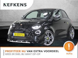 Abarth 500 Turismo 42 kWh 155PK | 1ste eigenaar | ACCURAPPORT 100%| AppleCarPlay/AndroidAuto | Cruise Control | Camera | Alcantara/LEER | Navigatie | Virt.Cockpit | Keyless | 18"LMV | Isofix | Privacy Glass | Parkeersensoren |