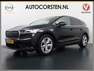 Skoda Enyaq iV 80 First Edition SOH 92% Leder + Mermory Adap.Cruise 360°Camera Navi Ecc Apple Carplay Android Auto Stoel+Stuurverwarming Lane Assist Elek.Achterklep DAB+ Led