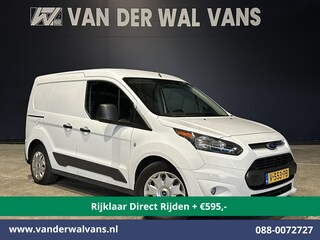 Ford Transit Connect 1.5 TDCI 101pk L1H1 Inrichting Euro6 Airco | 3-Zits | Cruisecontrol | Trekhaak Verwarmde voorruit, Bijrijdersbank