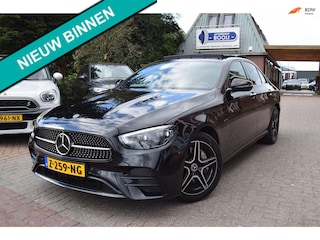 Mercedes-Benz E-klasse 300 e AMG Line PANO DAK/ADAP CRUISE/SFEERVERL/LEDER/MBUX/TREKH/MATRIX LED/NAVI/CAMERA 360gr/CARPLY/PDC V+A
