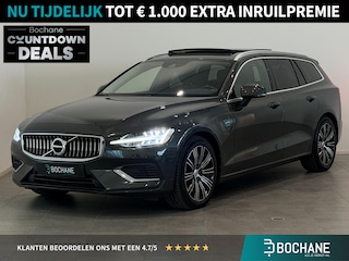 Volvo V60 2.0 T6 Recharge AWD Inscription | Harman/Kardon | Park Assist Pack | Apple Carplay/Android Auto | Elektrisch bedienbaar glazen schuif-/kanteldak