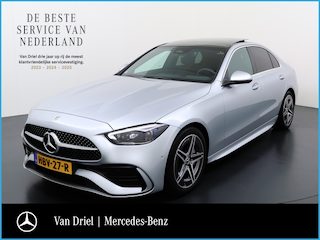 Mercedes-Benz C-klasse 180 AMG Line | Pano Memory Keyless Digital 360 Camera