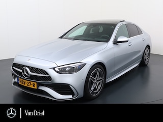 Mercedes-Benz C-klasse 180 AMG Line | Pano Memory Keyless Digital 360 Camera