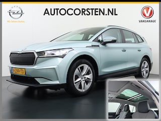 Skoda Enyaq iV 60 Trekhaak Panoramadak Camera Navi Ecc Apple Carplay Android Auto Cruise Control Pdc DAB Lmv 19" Keyless Led Connected services Origineel Nederlandse Auto