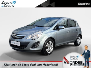 Opel Corsa 1.4-16V Design Edition Keurig onderhouden | Stoel + Stuurwarming | Trekhaak | Airco | PDC achter |