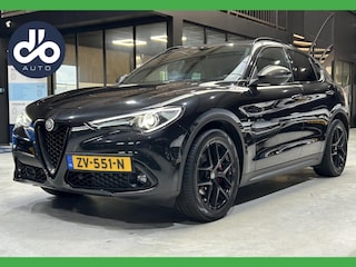 Alfa Romeo Stelvio 2.2d B-Tech ORG.NL + DEALER O.H. I BEIGE LEER + SPORT I NAVI + CAMERA I 20" LMV