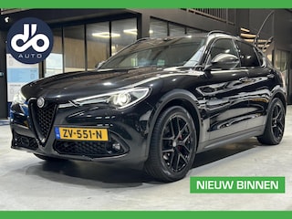 Alfa Romeo Stelvio 2.2d B-Tech ORG.NL + DEALER O.H. I BEIGE LEER + SPORT I NAVI + CAMERA I 20" LMV