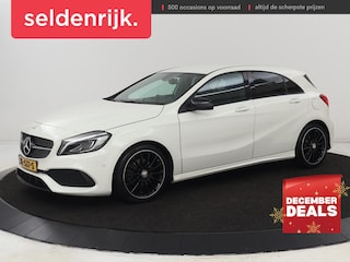 Mercedes-Benz A-klasse 160 AMG Night Edition Plus | Origineel NL | Leder/Alcantara | Full LED | Park Assist | Trekhaak | Cruise control | Airco | Sportstoelen | Getint glas | Bluetooth