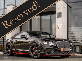 Bentley Continental 6.0 W12 Speed Black Edition St James Red Accent / Massage / Carbon