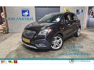 Opel Mokka 1.4 T Cosmo 140PK | Rijklaarprijs | Camera | Cruise | Clima | Navi | PDC | Schuifdak | Leder | Stoel verw | NAP
