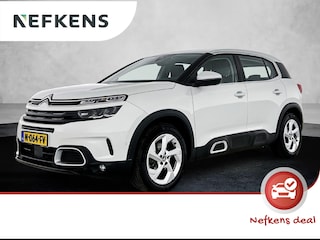 Citroën C5 Aircross SUV Business 130pk | Navigatie | Achteruitrijcamera | Climate Control | Cruise Control | Parkeersensoren v+a | Keyless | Dodehoeksensor | Comfortstoelen Leder/Stof | Led koplampen | Apple Carplay / Android Auto | Bluetooth | DAB+ radio | Trekhaak | 18" lichtmetalen velgen |