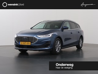 Ford Focus Wagon 1.0 EcoBoost Hybrid Titanium | Navigatie | Climate Control | Cruise Control | Parkeersensoren |
