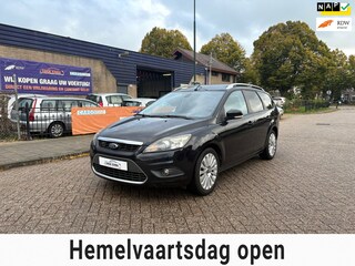 Ford Focus Wagon 1.8 Titanium Flexi Fuel TREKHAAK 2X SLEUTEL + BOEKJES!