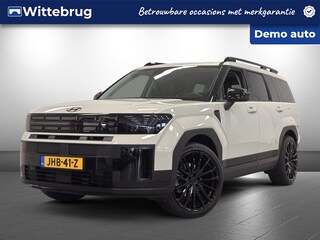 Hyundai Santa Fe 1.6 T-GDI PHEV Black Pack Comfort Plus Limited 4WD 7p. Plug-In Hybride Automaat met 21 inch Lichtmetalen velgen, Black Pack Wrap en Lederen bekleding Direct Leverbaar!