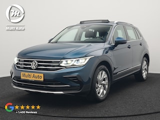Volkswagen Tiguan 1.4 TSI eHybrid Elegance Plug In Hybrid 245pk PHEV | Panodak | IQ Light | Adaptive Cruise | Alcantara Sportstoelen Verwarmd | Apple Carplay | Sfeerverlichting | Stuur Verwarmd | Navigatie | Virtual | DAB |