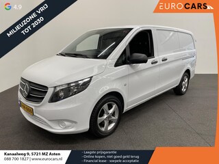 Mercedes-Benz Vito 114 CDI Lang Automaat Airco 2X schuifdeur Adaptieve Cruise Control Navi LM velgen Leder