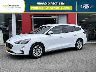 Ford Focus Wagon 1.0 Hybrid Automaat 125pk Titanium X Business | Head up display | Navigatie | Stoel en stuur verwarming | Voorruit verwarming | Elektrische klep |