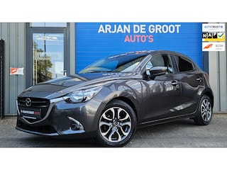 Mazda 2 1.5 Skyactiv-G 90PK AUTOMAAT Navi Cruise Clima Pdc Dealer onderhouden