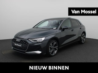 Audi A3 Sportback 30 TFSI S edition l Adaptive cruise control l Glazen panoramadak l Achteruitrijcamera l Head-up display l MMI Navigatie l Sonos premium 3D l Autom. airconditioning 3 zones l Stoelverwarming voorin l Trekhaak l Lichtpakket ambient lighting