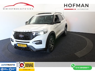 Ford Explorer 3.0 V6 PHEV 7 Pers ST-Line Trekh Pano Camera Vol Leder ZW hemel