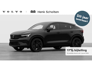 Volvo EC40 Single Motor Extended Range Plus 82 kWh | 20 Inch Lichtmetalen Velgen | Visual Park Assist incl. 360 Graden Camera | Adaptieve Cruise Control | Pilot Assist | Harman/Kardon Premium Audiosysteem | Keyless Entry | Elektrische Achterklep | Draadloze Telefoonlader | Glazen Panoramadak | Stuurverwarming | Stoelverwarming | Warmtepomp |
