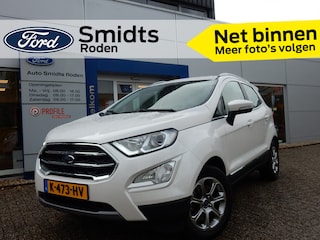 Ford Ecosport 1.0 125PK Titanium | Trekhaak | ISOFIX | Navigatie | Half leder | Dealer onderhouden |