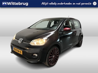 Volkswagen Up 1.0 BMT high up! / BLUETOOTH/ CRUISE CONTROL/ LEDER MULTIFUNC. STUUR/ PARK. SENSOREN + CAMERA/ 17" LMV/ AIRCO