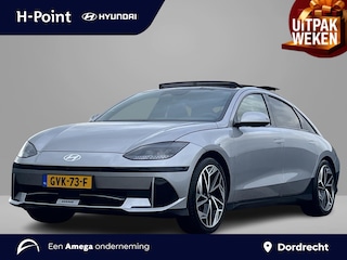 Hyundai Ioniq 6 Lounge 77.4 kWh | Schuifdak | Lederen bekleding elektrisch verstelbaar| Warmtepomp | Bose speakers | Adaptieve cruisecontrol | World car of the year 2023 |