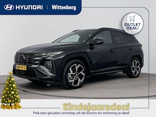 Hyundai Tucson 1.6 T-GDI PHEV N LINE SKY 4WD |  OUTLETDEAL! |  NIEUW MODEL! | SCHUIFDAK | CLIMA | CRUISE | 360 CAMERA | 19'' LM VELGEN | ROOD N LINE STIKSEL | FABRIEKSGARANTIE GELDIG T/M 30-5-2030! |