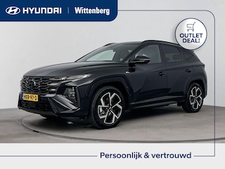 Hyundai Tucson 1.6 T-GDI PHEV N LINE SKY 4WD |  OUTLETDEAL! |  NIEUW MODEL! | SCHUIFDAK | CLIMA | CRUISE | 360 CAMERA | 19'' LM VELGEN | ROOD N LINE STIKSEL | FABRIEKSGARANTIE GELDIG T/M 30-5-2030! |