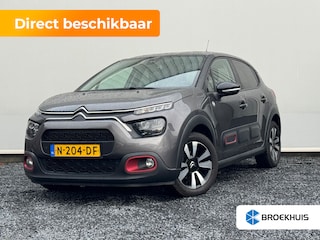 Citroën C3 1.2 PureTech C-Series 110PK 6-bak | Airco | Apple Carplay/Android Auto | Buitenspiegels verwarmd | Cruise Controle | Extra getint glas