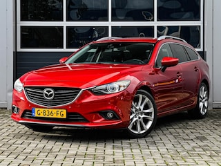 Mazda 6 Sportbreak 2.0 HP GT-M | Leder | Xenon | Keyless | Camera | Stoelverwarming | PDC v+a