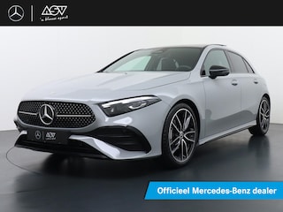 Mercedes-Benz A-klasse 180 Business Solution AMG | Panorama - Schuifdak | Burmester Surround Sound | Memorystoelen | Head-Up Display | 360° Camera | Multibeam Led | Apple Carplay & Android Auto