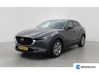 Mazda CX-30 2.0 e-SkyActiv M Hybrid | Trekhaak | Adaptive Cruise | Camera | Stoel-/stuurverwarming | Climate Control | Camera | LED | HUD | Dodehoek detectie