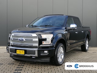 Ford F-150 3.5 V6 Ecoboost Platinum SuperCrew | Panoramadak | Leder | Trekhaak | Camera | Navigatie | CarPlay/Android Auto | Stoelverwarming en Ventilatie