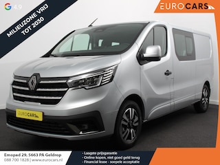Renault Trafic 2.0 Blue dC1 150 EDC T29 L2H1 Extra Dubbele Cabine Navigatie Airco Lichtmetalen velgen Betimmering Trekhaak Camera Parkeer sensoren Dab