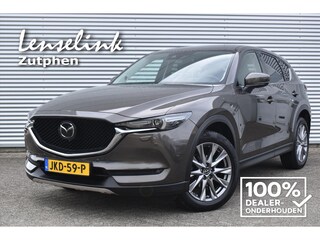 Mazda CX-5 2.5 SKYACTIV-G 194pk 2WD Luxury AUTOMAAT | Apple Carplay | Stoel ventilatie | 360° camera | Incl. BOVAG garantie, onderhoudsbeurt etc..