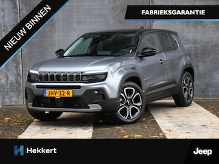 Jeep Avenger Summit 1.2 e-Hybrid 110pk Automaat JBL SOUND | 18''LM | DODE HOEK | ADAPT. CRUISE | WINTER PACK